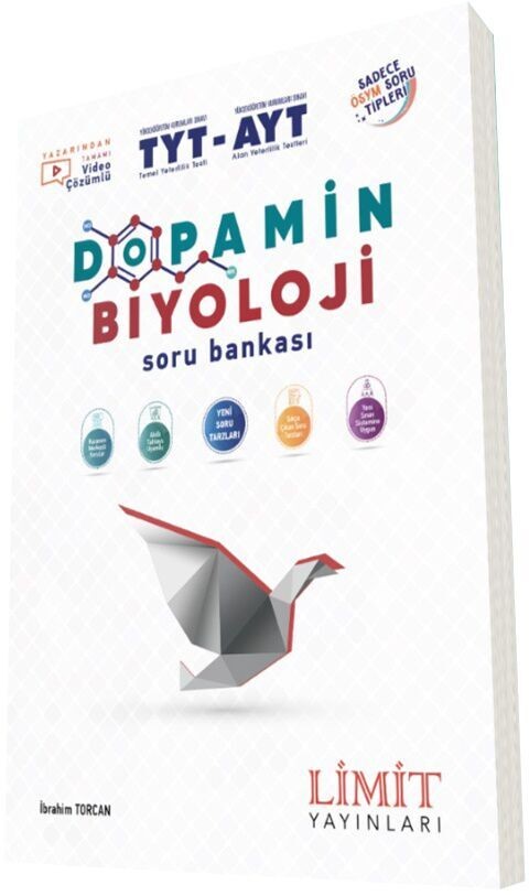 Limit Yayınları  Tyt Ayt Dopamin Biyoloji Soru Bankası