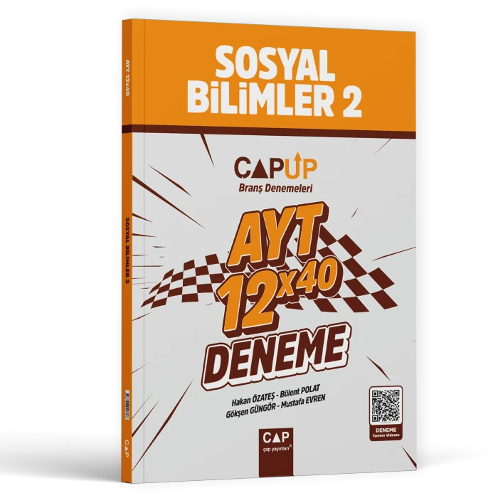 Çap Yayınları AYT Sosyal Bilimler 2 12 X 40 Up Deneme