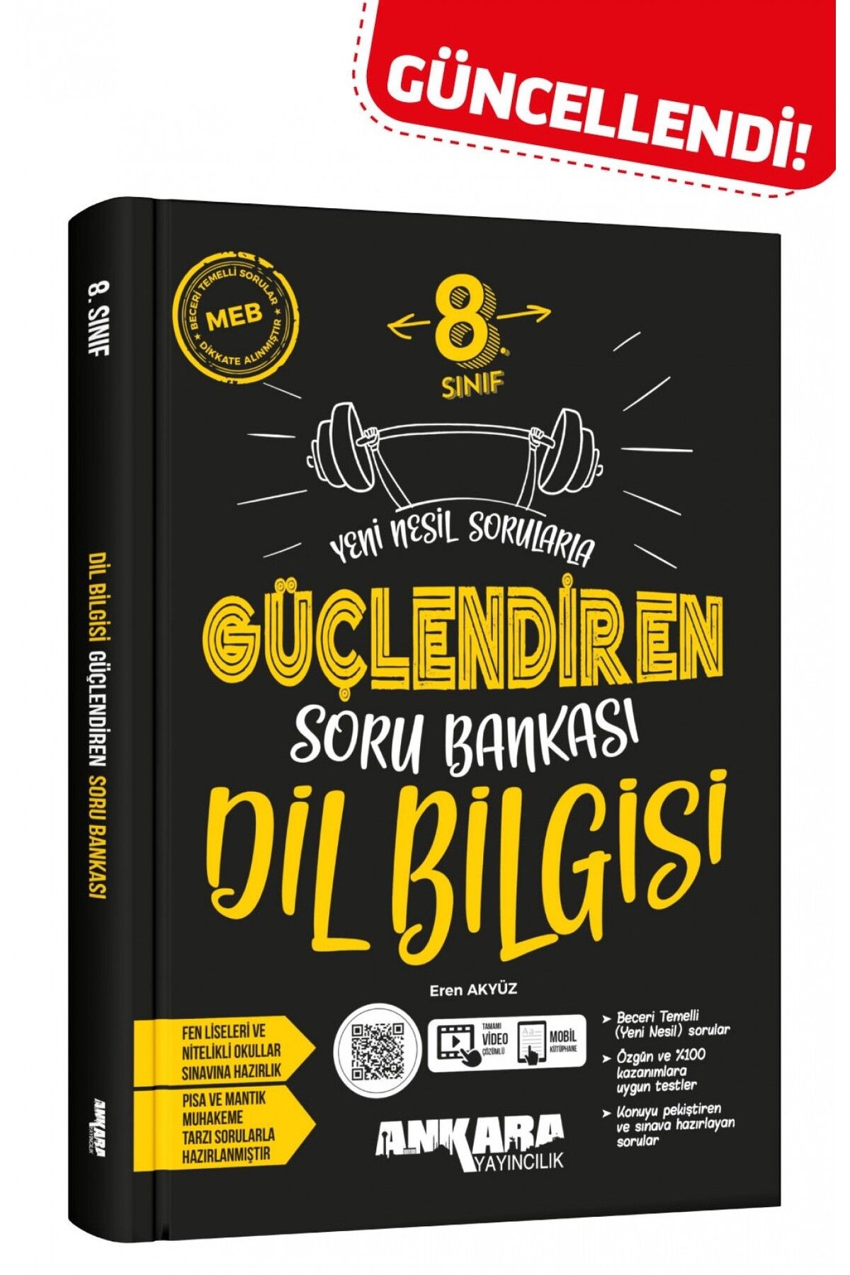 Ankara Yayıncılık 8. Sınıf Güçlendiren Soru Bankası - Dil Bilgisi