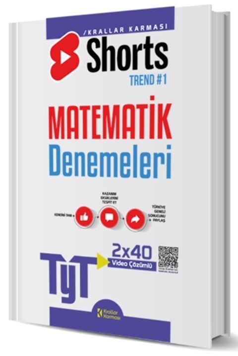 Krallar Karması TYT Matematik 2 x 40 Shorts Deneme