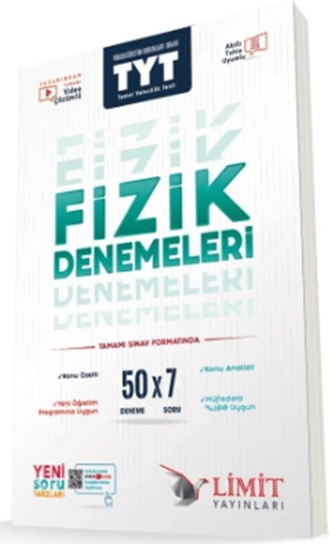 Limit Yayınları  Tyt 50 li Fizik Denemeleri