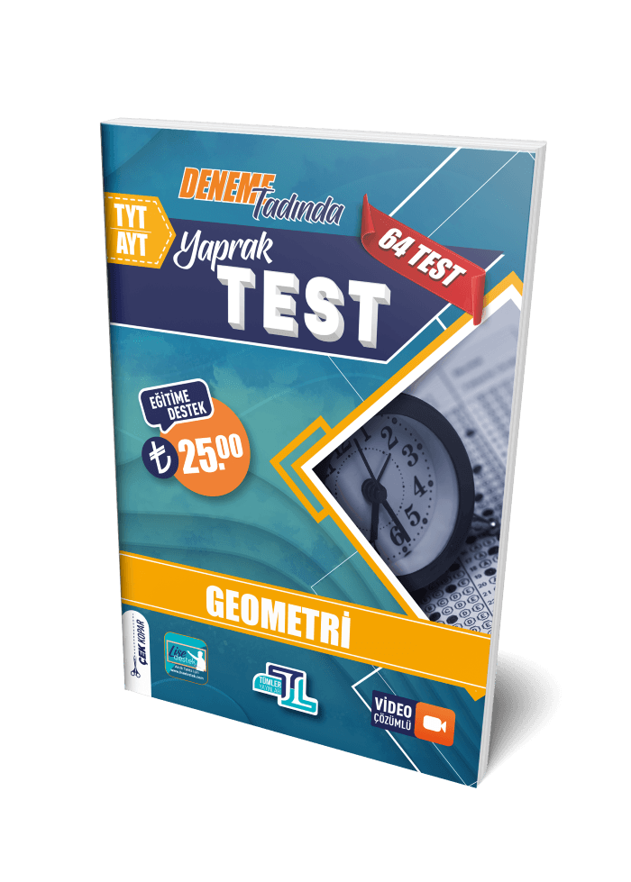 Tümler Yayınları 2023 TYT AYT Geometri Yaprak Test