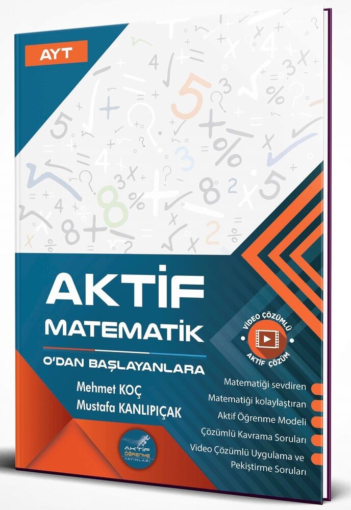 Aktif Öğrenme Yayınları AYT Aktif Matematik 0 dan Başlayanlara