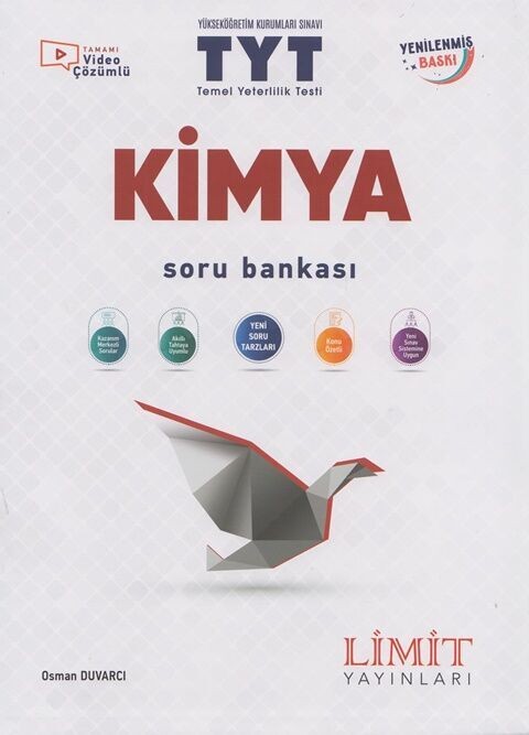 Limit Yayınları  Tyt Kimya Soru Bankası