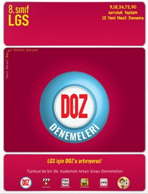 8. Sınıf LGS Doz Denemeleri Tonguç Akademi