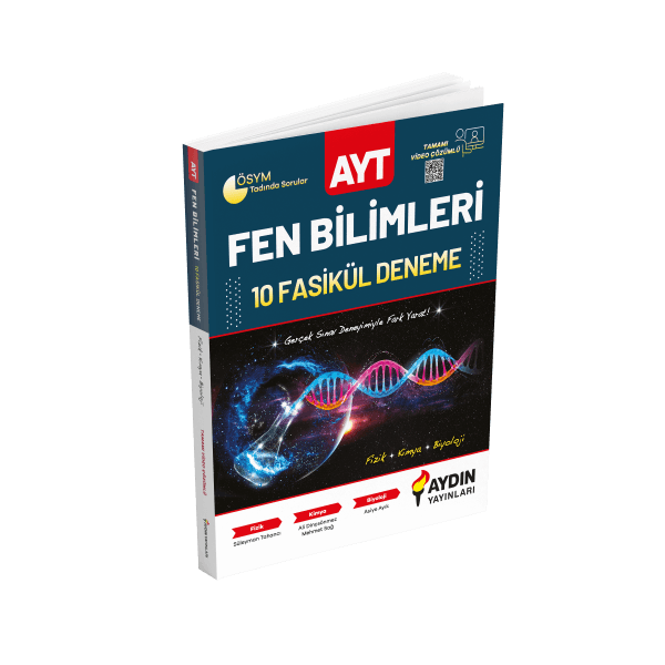 Aydın Yayınları AYT Fen Bilimleri 10 Deneme