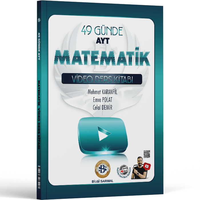 Bilgi Sarmal Yayınları AYT Matematik 49 Günde Video Ders Kitabı
