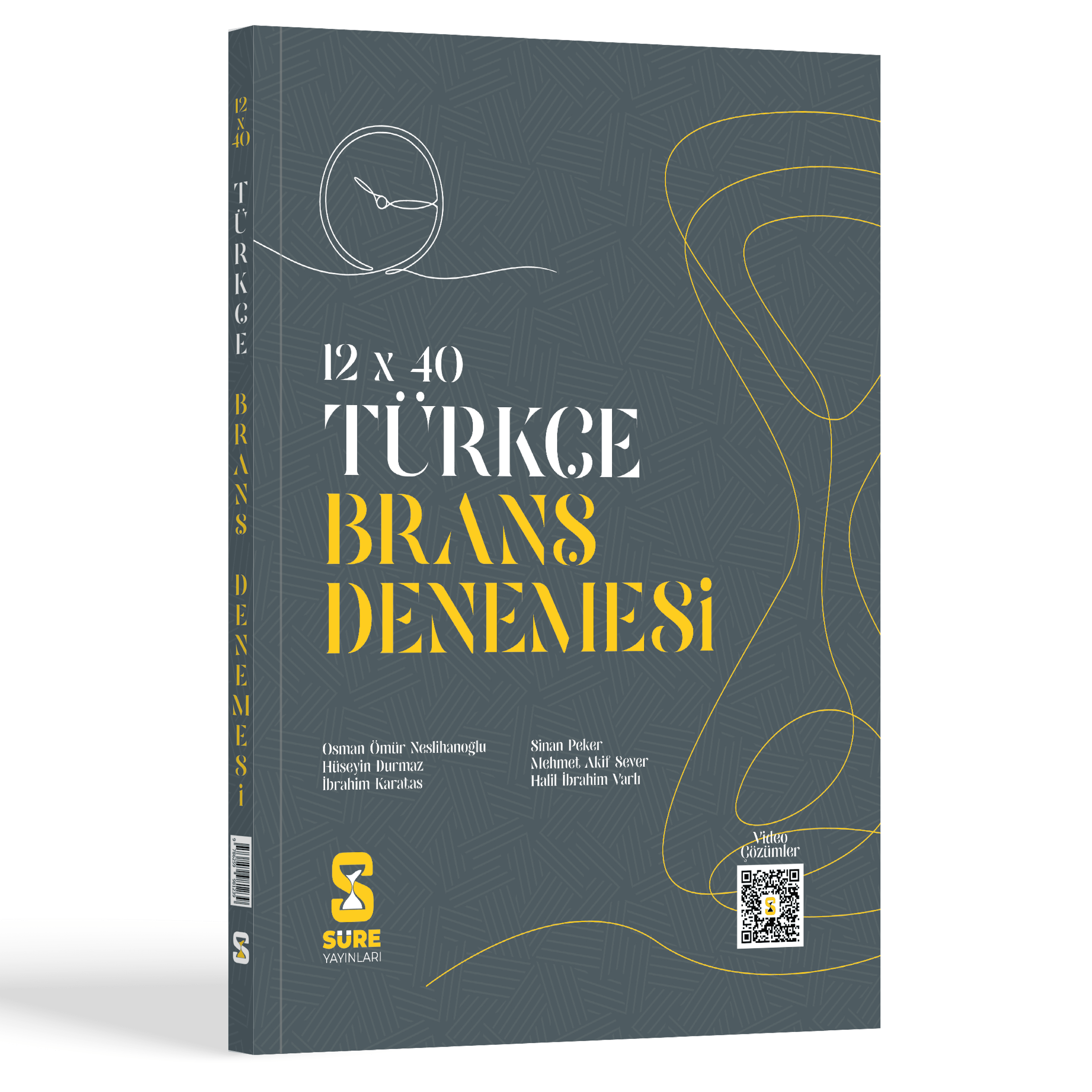 Süre Yayınları TYT Türkçe 12 x 40 Branş Denemesi