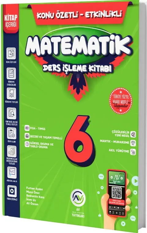 6. Sınıf Matematik Kazanım Etkinlikli | 2026 | Aska Kitap