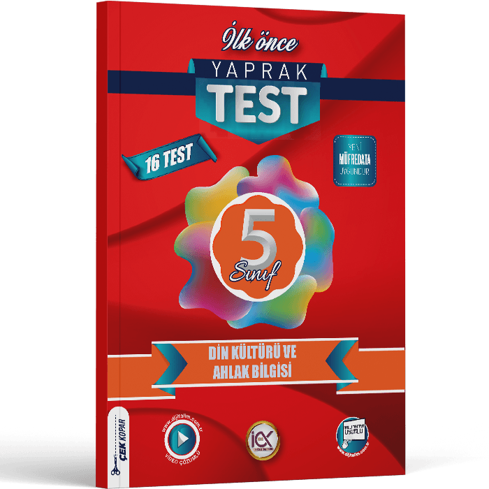 İlk Önce Yayıncılık 5. Sınıf Din Kültürü ve Ahlak Bilgisi Yaprak Test