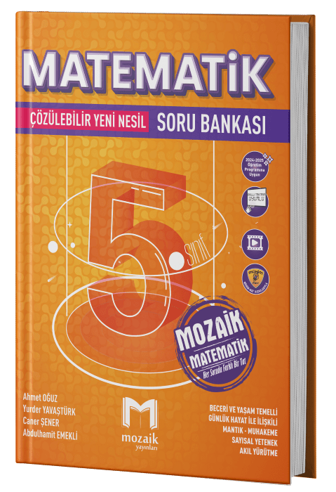 Mozaik Yayınları 5. Sınıf Matematik Soru Bankası