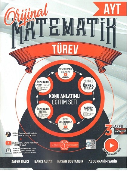 Orijinal Mikro AYT Matematik Türev Konu Anlatımlı