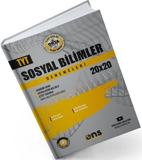 ENS Yayıncılık TYT Sosyal Bilimler 20 x 20 Deneme