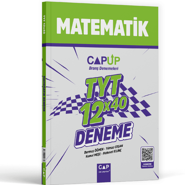 Çap Yayınları TYT Matematik 12 x 40 Up Deneme
