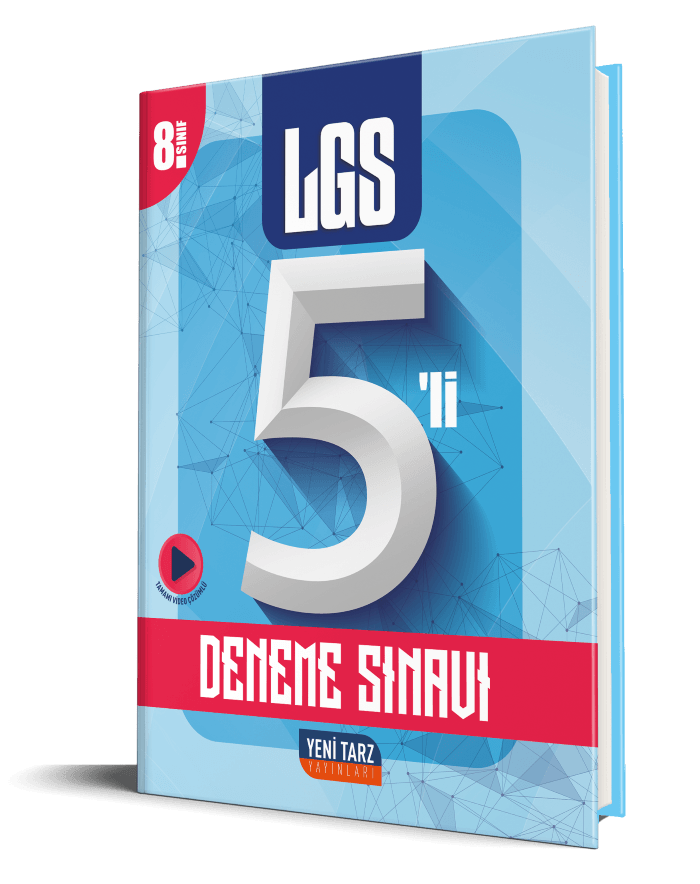 Yeni Tarz Yayınları 8. Sınıf LGS 5 li Deneme Sınavı Video Çözümlü