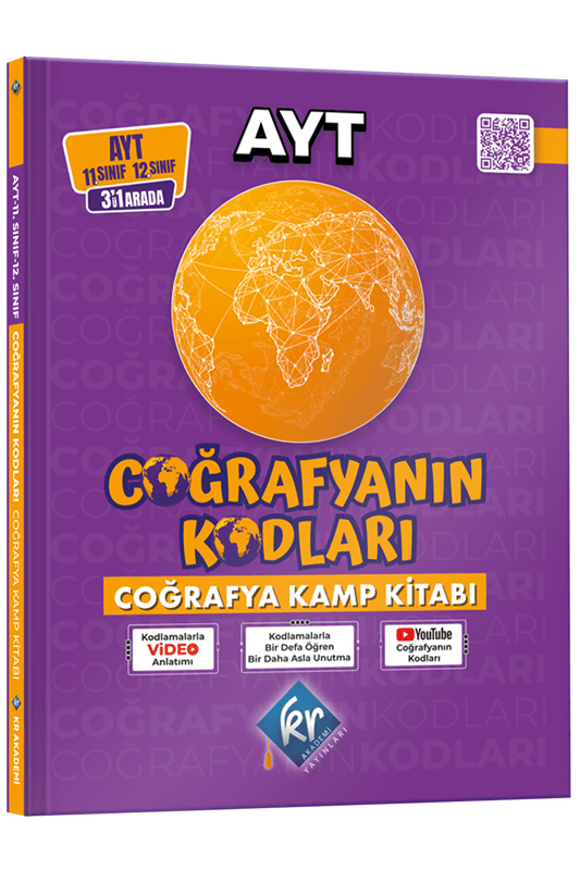 KR Akademi AYT Coğrafyanın Kodları Coğrafya Kamp Kitabı