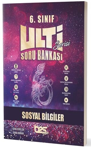 Ulti Yayınları 6. Sınıf Sosyal Bilgiler Soru Bankası