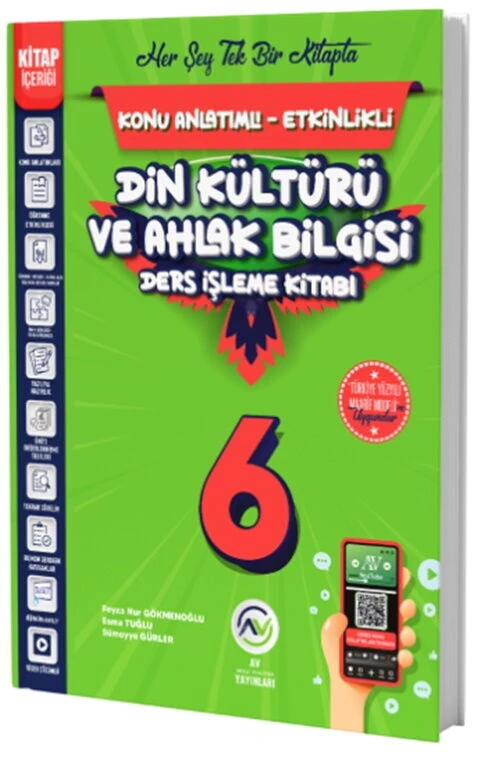 Av Yayınları 6. Sınıf Din Kültürü ve Ahlak Bilgisi Ders İşleme Kitabı