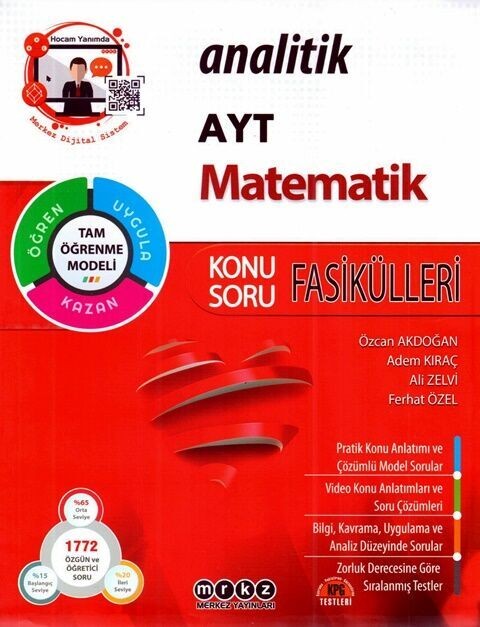 Merkez Yayınları AYT Matematik Analitik Konu Fasikülleri