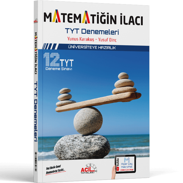 Acil Yayınları TYT Matematiğin İlacı Matematik Denemeleri