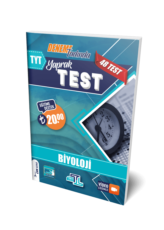 Tümler Yayınları TYT Biyoloji Yaprak Test