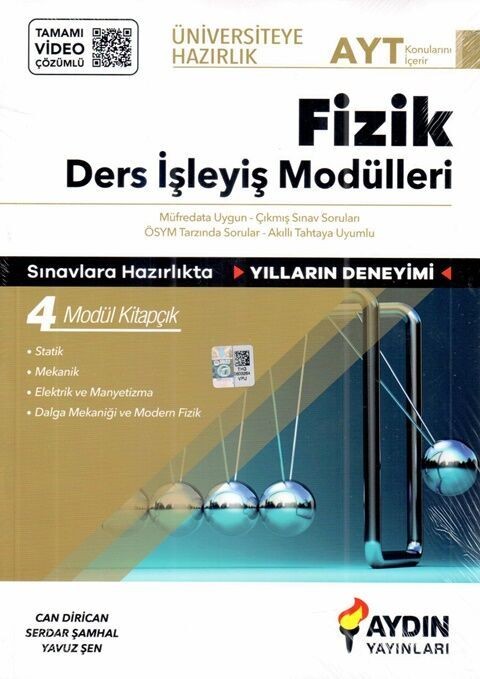 Aydın Yayınları Üniversiteye Hazırlık AYT Fizik Ders İşleyiş Modülleri