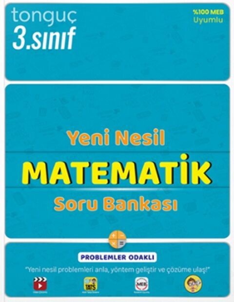 3. Sınıf Yeni Nesil Matematik Soru Bankası Tonguç Akademi