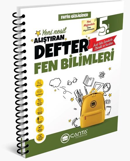 Çanta Yayınları 5. Sınıf Fen Bilimleri Alıştıran Defter