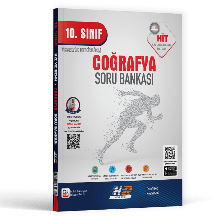 Hız ve Renk 10. Sınıf Coğrafya HİT Soru Bankası