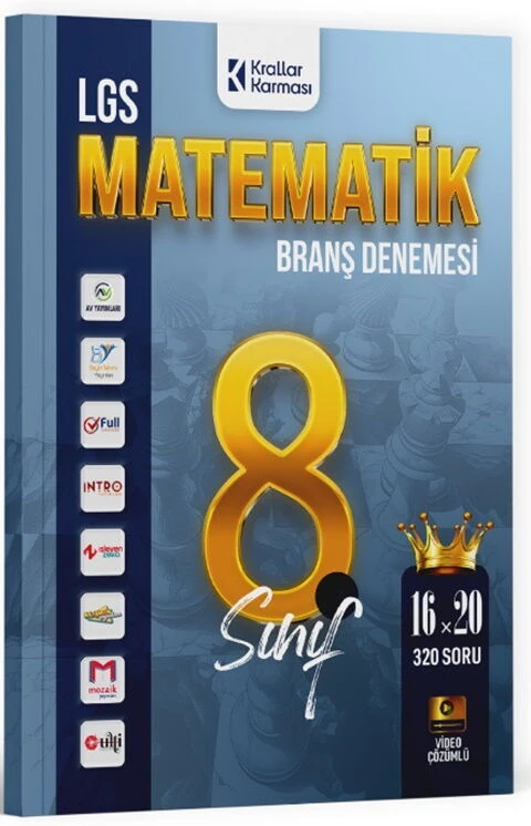Krallar Karması 8. Sınıf LGS Matematik 20 x 8 | Aska Kitap