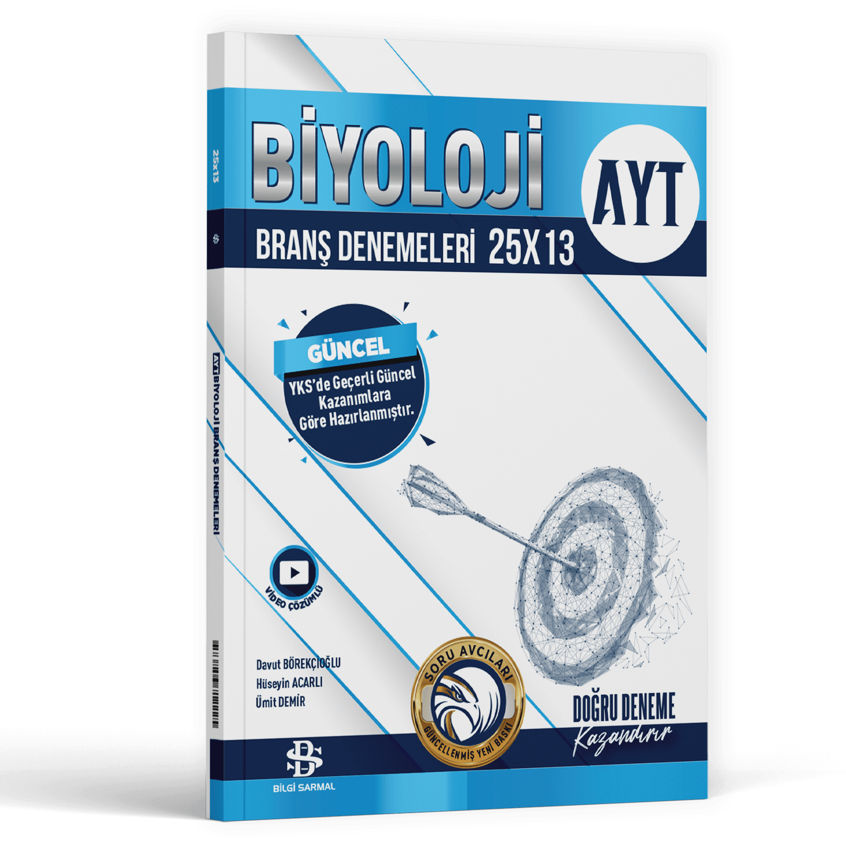 Bilgi Sarmal Yayınları AYT Biyoloji 25 x 13 Branş Denemeleri