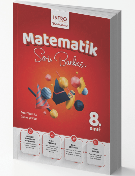 İntro Yayınları 8. Sınıf Matematik Soru Bankası