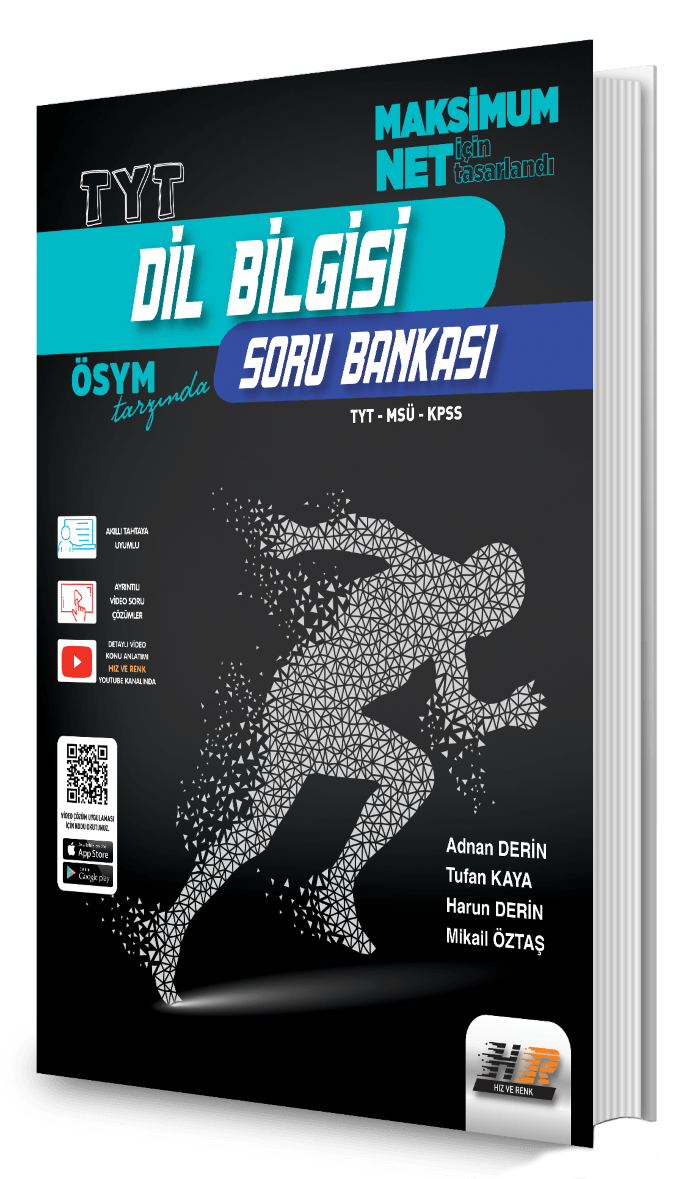 Hız ve Renk Yayınları TYT Dil Bilgisi Soru Bankası