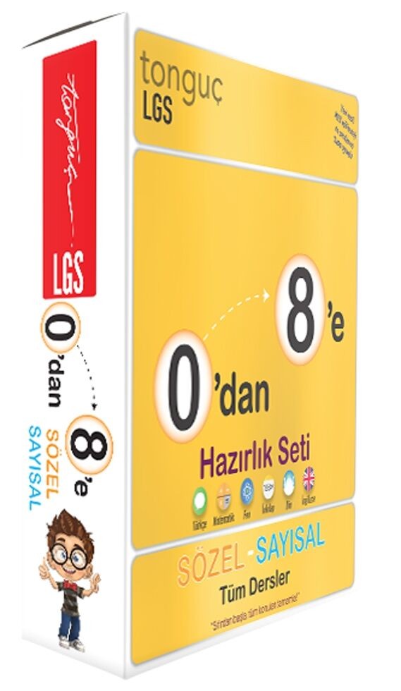 0`dan 8`e Hazırlık Seti Tonguç Akademi