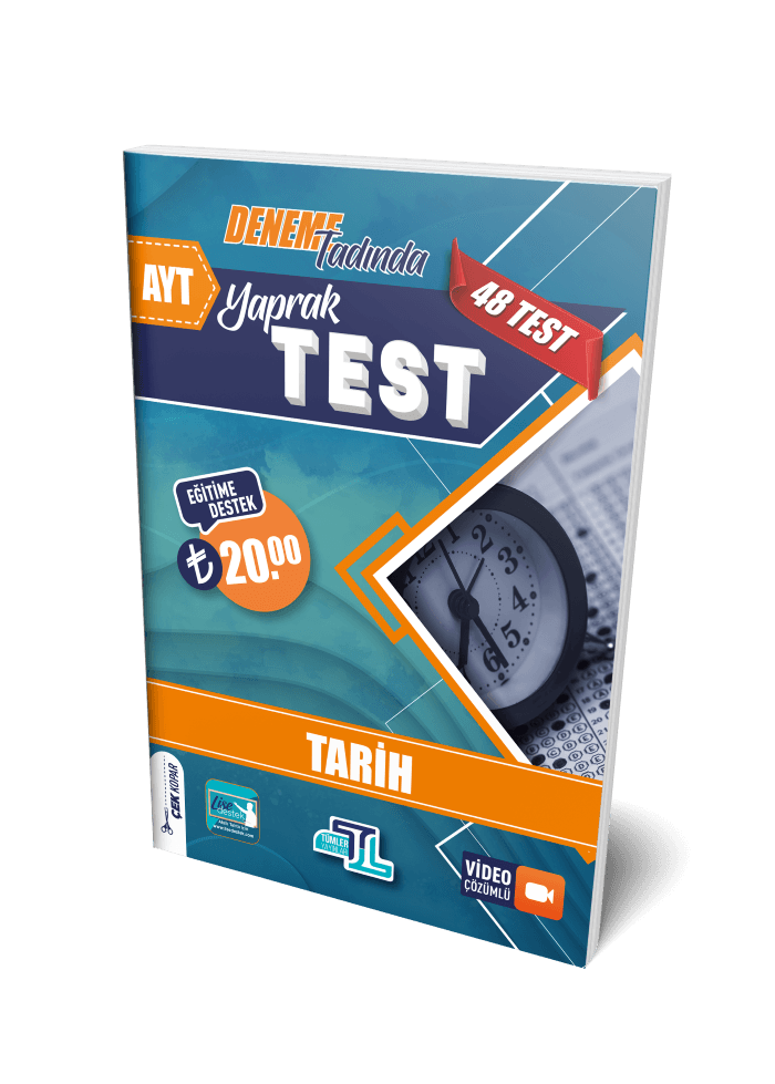 Tümler Yayınları AYT Tarih Yaprak Test