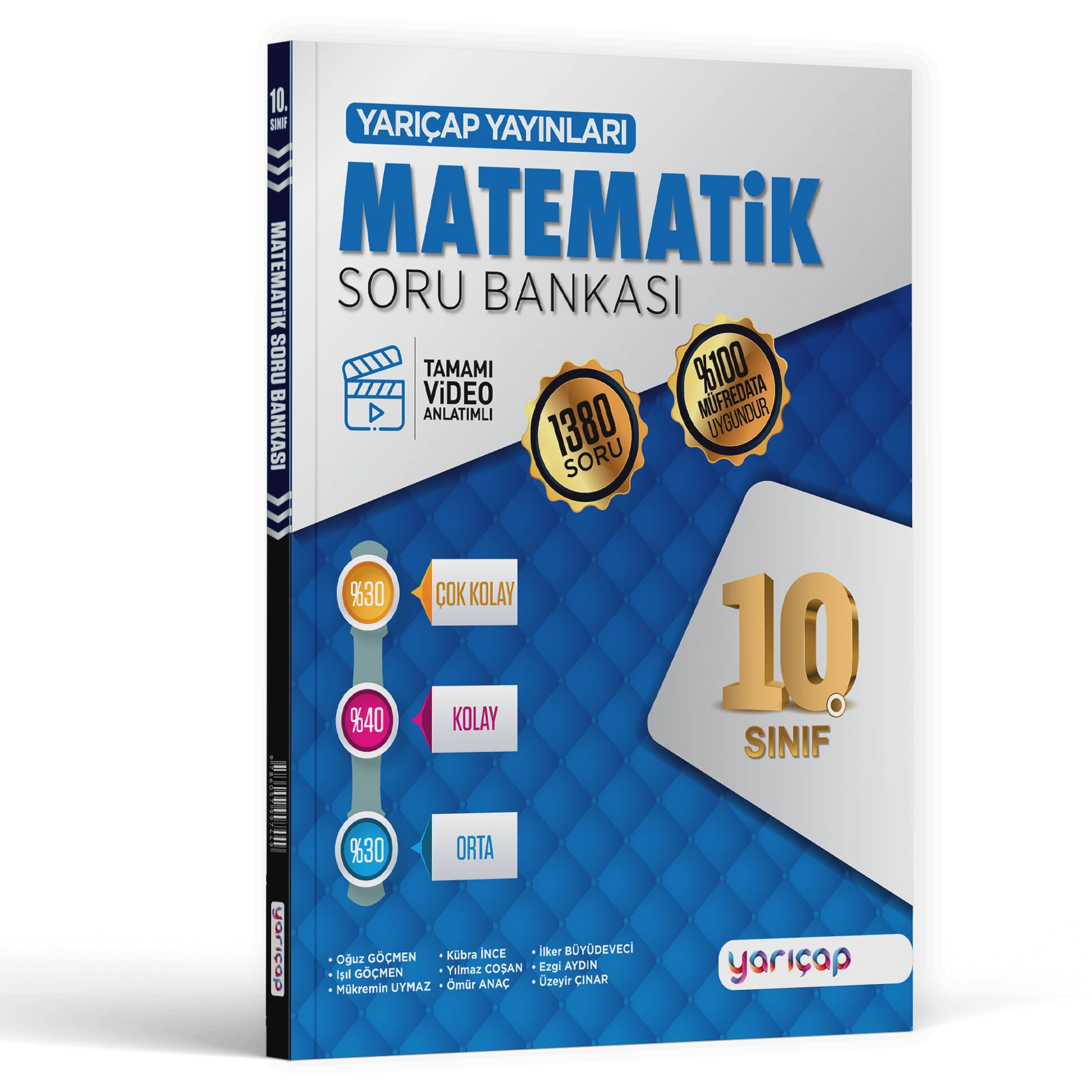 YarıÇap Yayınları 10. Sınıf Matematik Soru Bankası