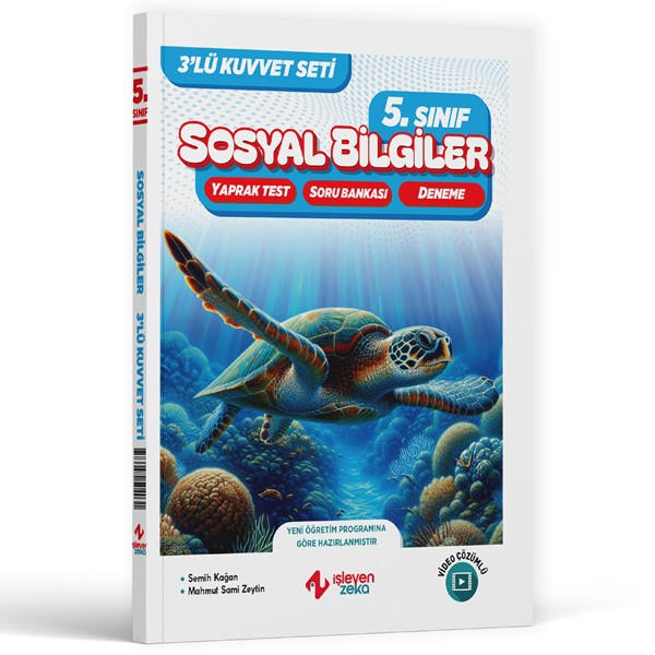 İşleyen Zeka 5. Sınıf Sosyal Bilgiler 3 lü Kuvvet Serisi Seti