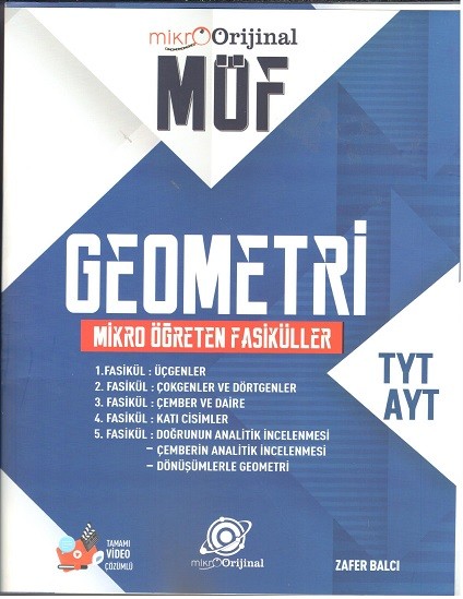 Orijinal Mikro TYT AYT Geometri MÖF Öğreten Fasiküller Set