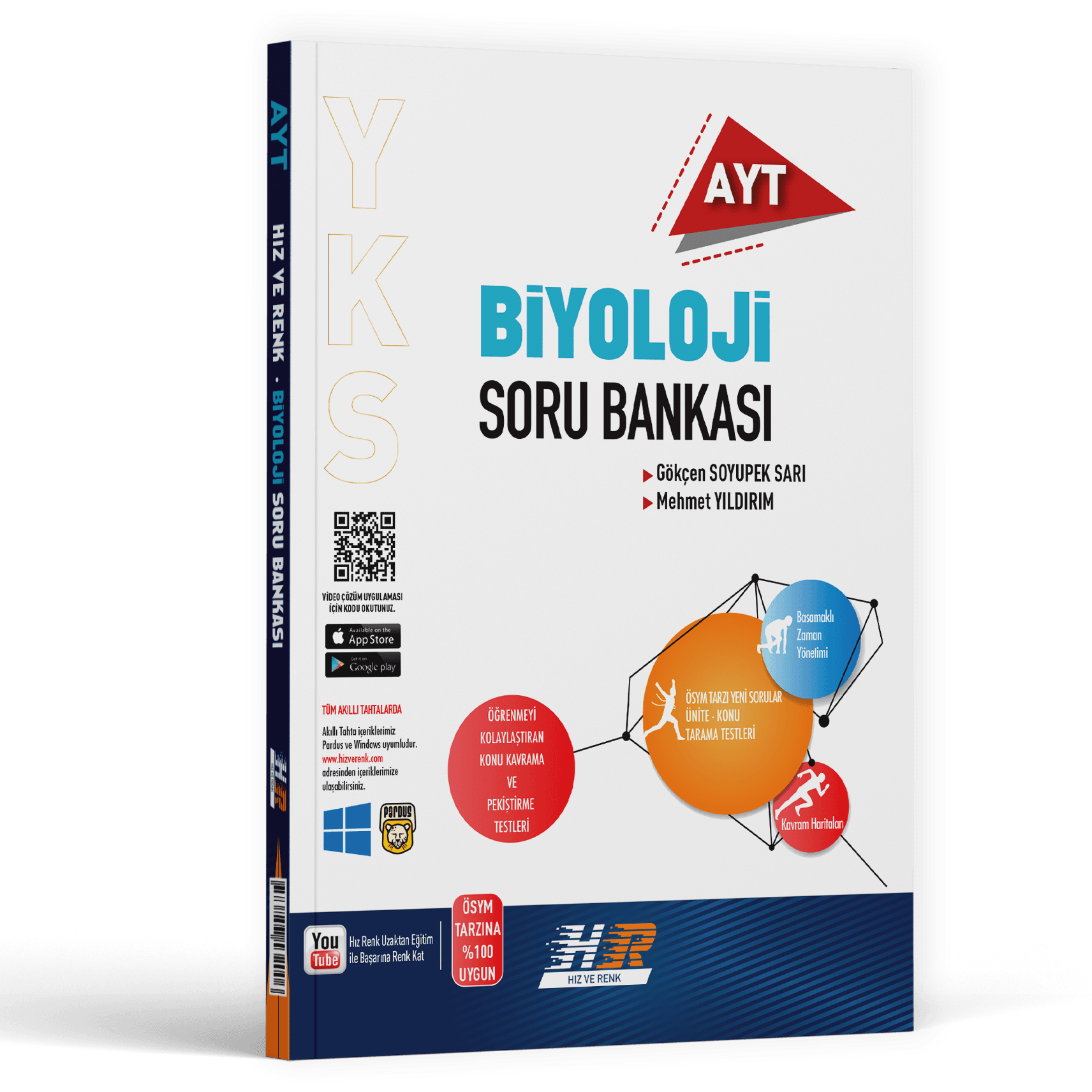 Hız ve Renk Yayınları AYT Biyoloji Soru Bankası