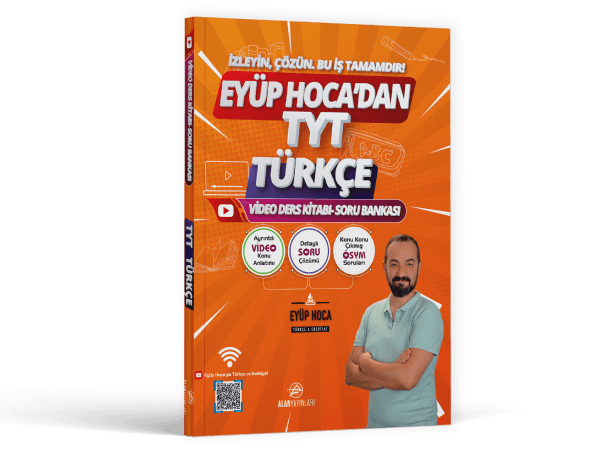 Alan Yayınları Eyüp Hocadan TYT Türkçe Video Ders Kitabı
