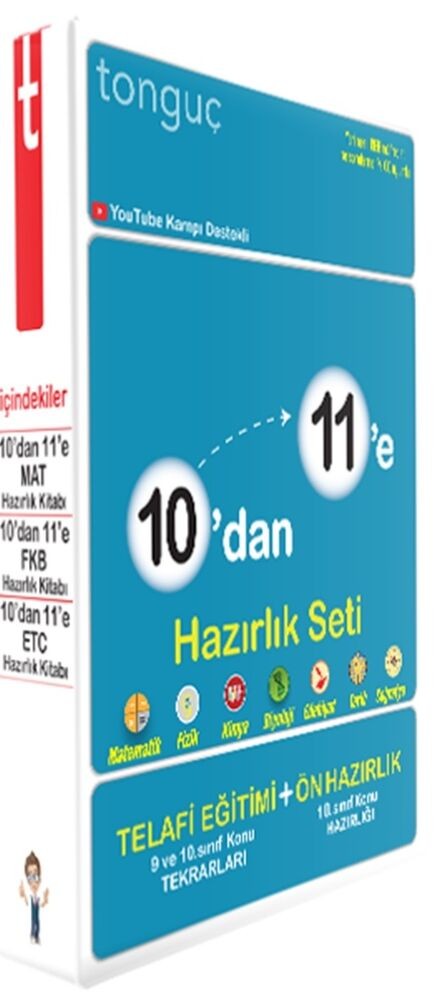10 dan 11 e Hazırlık Seti Tonguç Akademi