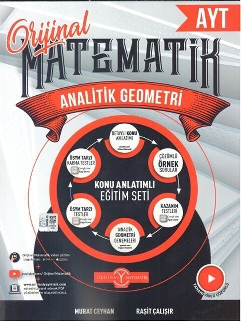 Orijinal Yayınları AYT Analitik Geometri Konu Anlatımlı