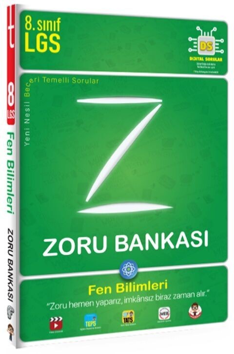 8. Sınıf Fen Bilimleri Zoru Bankası Tonguç Akademi