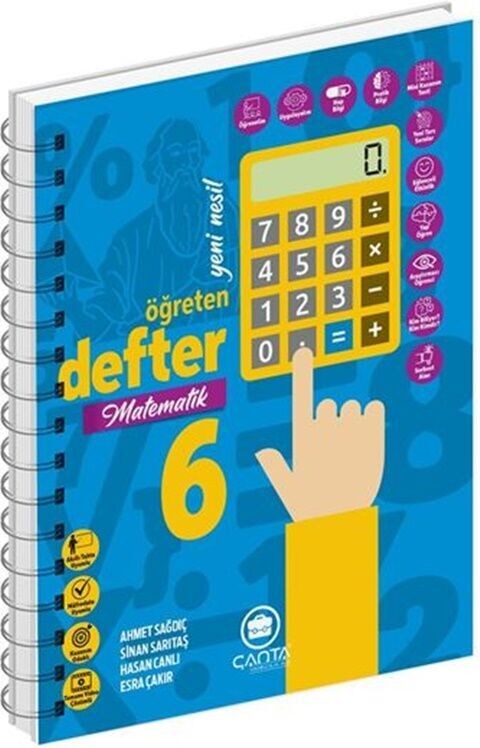 Çanta Yayınları 6. Sınıf Matematik Öğreten Defter