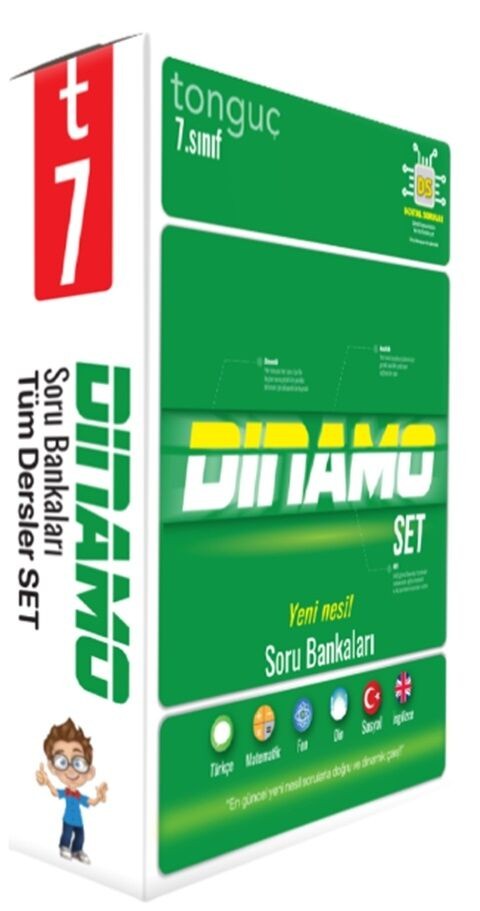 7. Sınıf Dinamo Tüm Dersler Soru Bankası Set Tonguç Akademi