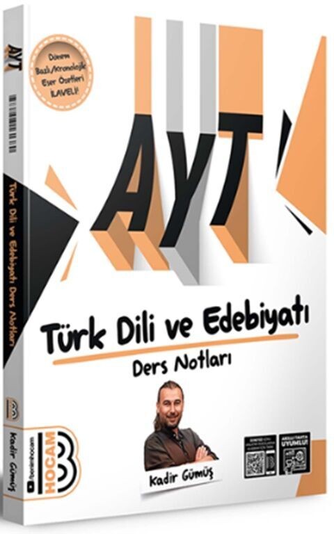 Benim Hocam Yayınları AYT Türk Dili ve Edebiyatı Ders Notları