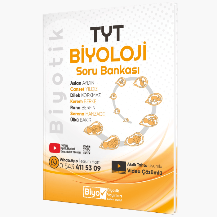 Biyotik Yayınları TYT Biyoloji Biyotik Soru Bankası