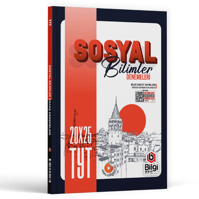 Bilgi Arşivi Yayınları TYT Sosyal Bilimler 20 x 25 Denemeleri