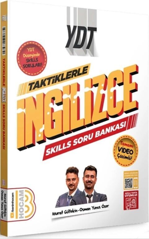 Benim Hocam Yayınları YDT Taktiklerle İngilizce SKILLS Soru Bankası