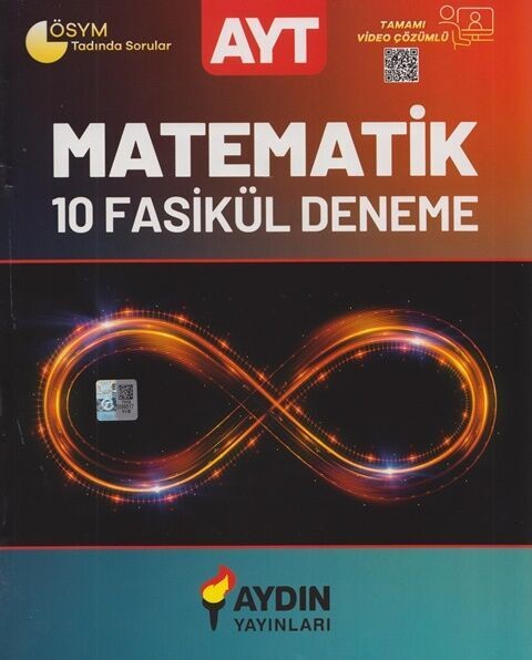 Aydın Yayınları AYT Matematik 10 Deneme